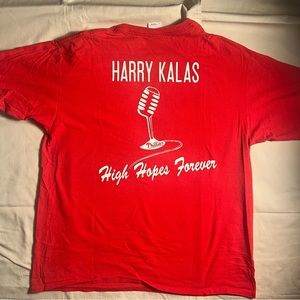 VINTAGE Phillies T Shirt | Harry Kalas Stadium Promotion T shirt | L
